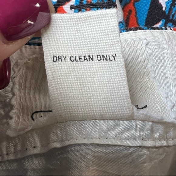 Tabitha Olmeda Anthropologie Geometric Tribal Vibes Pencil Skirt Size 2 - Picture 5 of 8